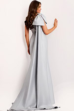 Model wearing Jovani dress 44176.