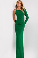 Model wearing Jovani dress 44245.