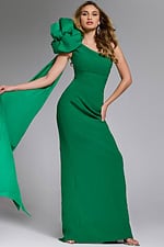 Model wearing Jovani dress 44248.