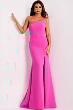 Model wearing Jovani dress 44267.
