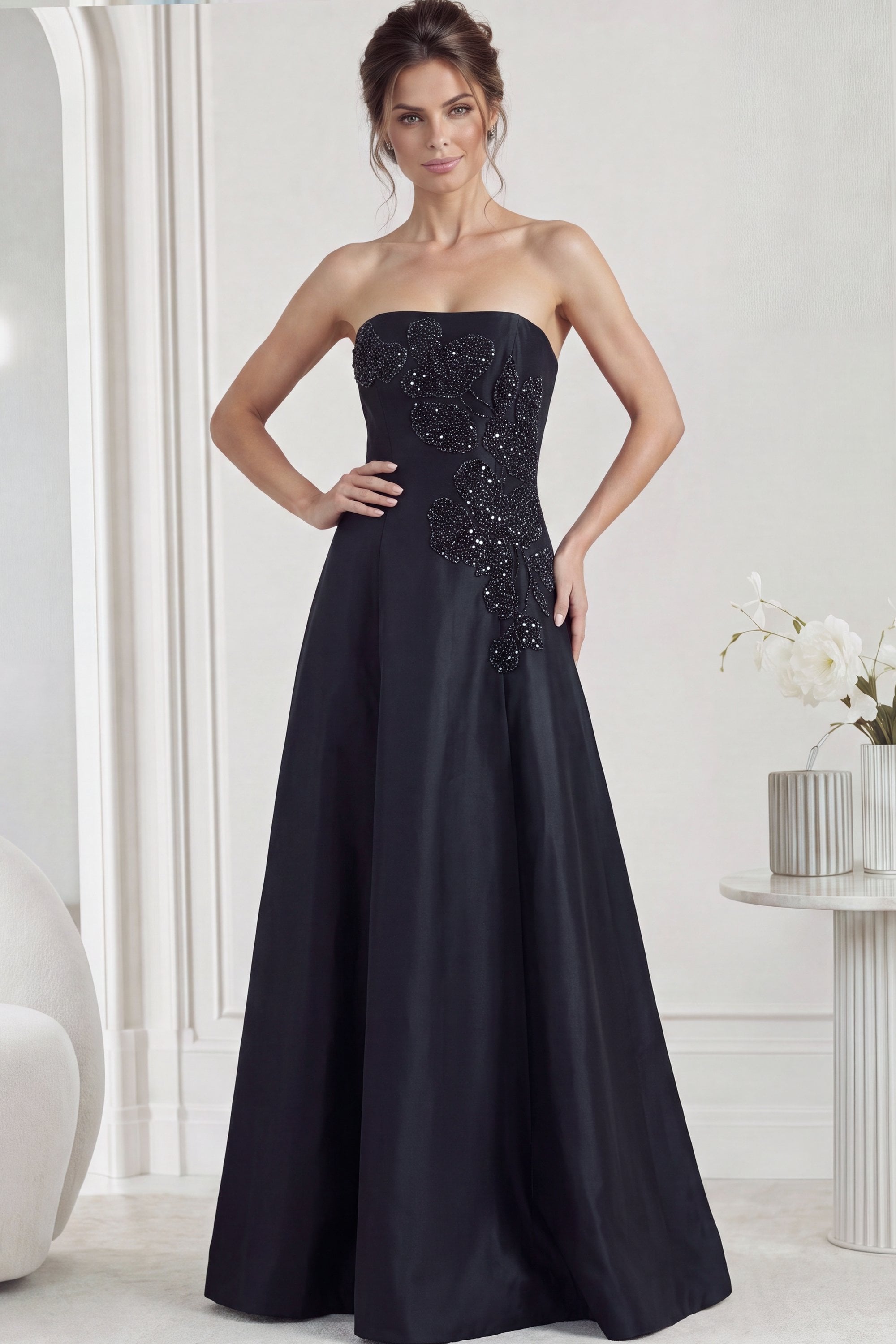 Jovani style 44352 in black