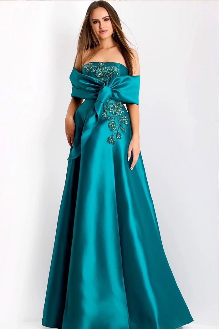 Jovani style 44352 in green