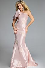 Model wearing Jovani dress 44354.