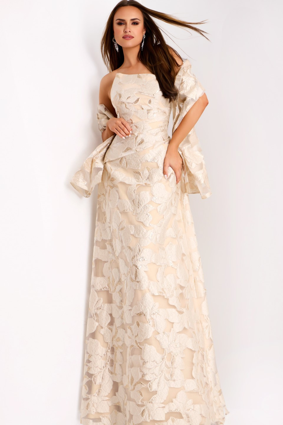 JOVANI 44726BG グリーン ドレスミスコンミセスコン 37414__d_f.670.webp