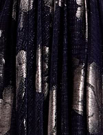 black print fabric for style 44374