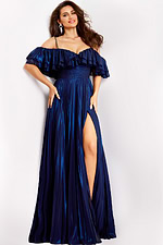 Model wearing Jovani dress 44413.