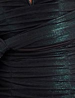 dark green metallic fabric for style 44414