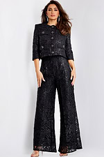 Model wearing Jovani dress 44471.