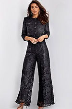 Model wearing Jovani dress 44471.