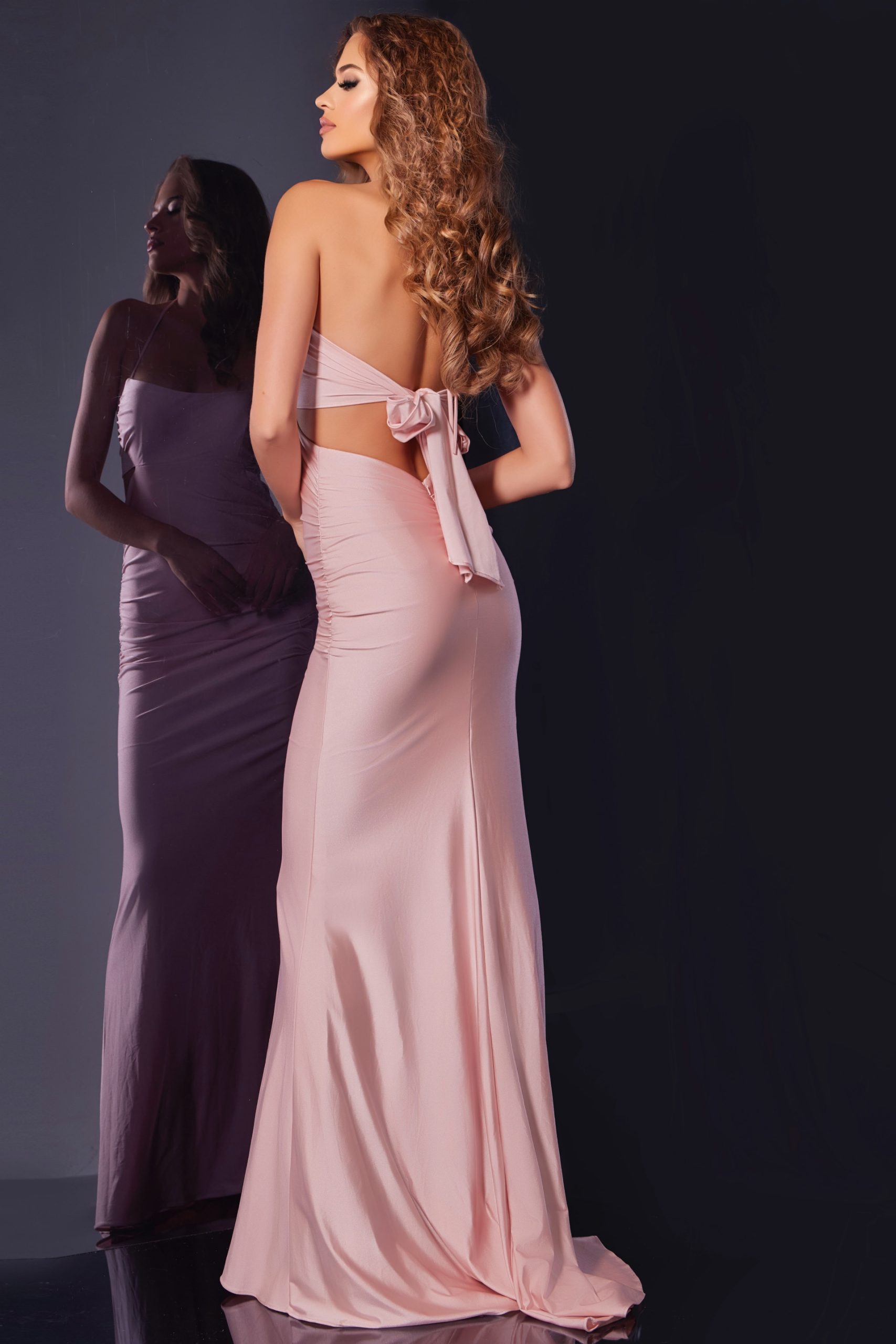 ワンピース Side Open llic Dress Vallan Side Open Metallic Dress – VALLAN