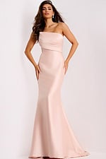 Model wearing Jovani dress 44532.