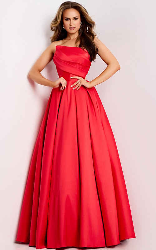 red ball gown 44533