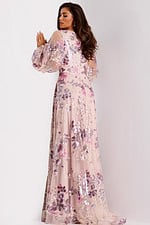 Model wearing Jovani dress 44655.