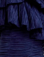 purple ruched fabric for 45104
