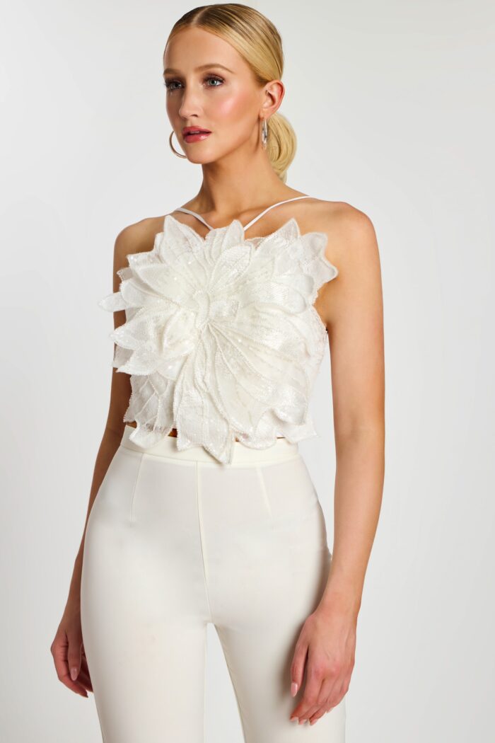 white contemporary top 45159