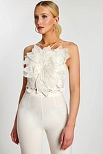 white contemporary top 45159