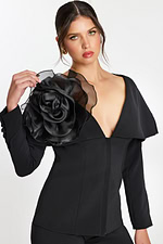 black long sleeves jacket 45177