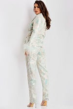 Model wearing Jovani dress 45178.