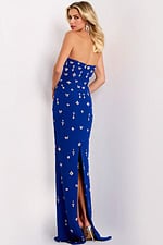 Model wearing Jovani dress 45248.