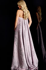 fitted mauve beaded dress 45309