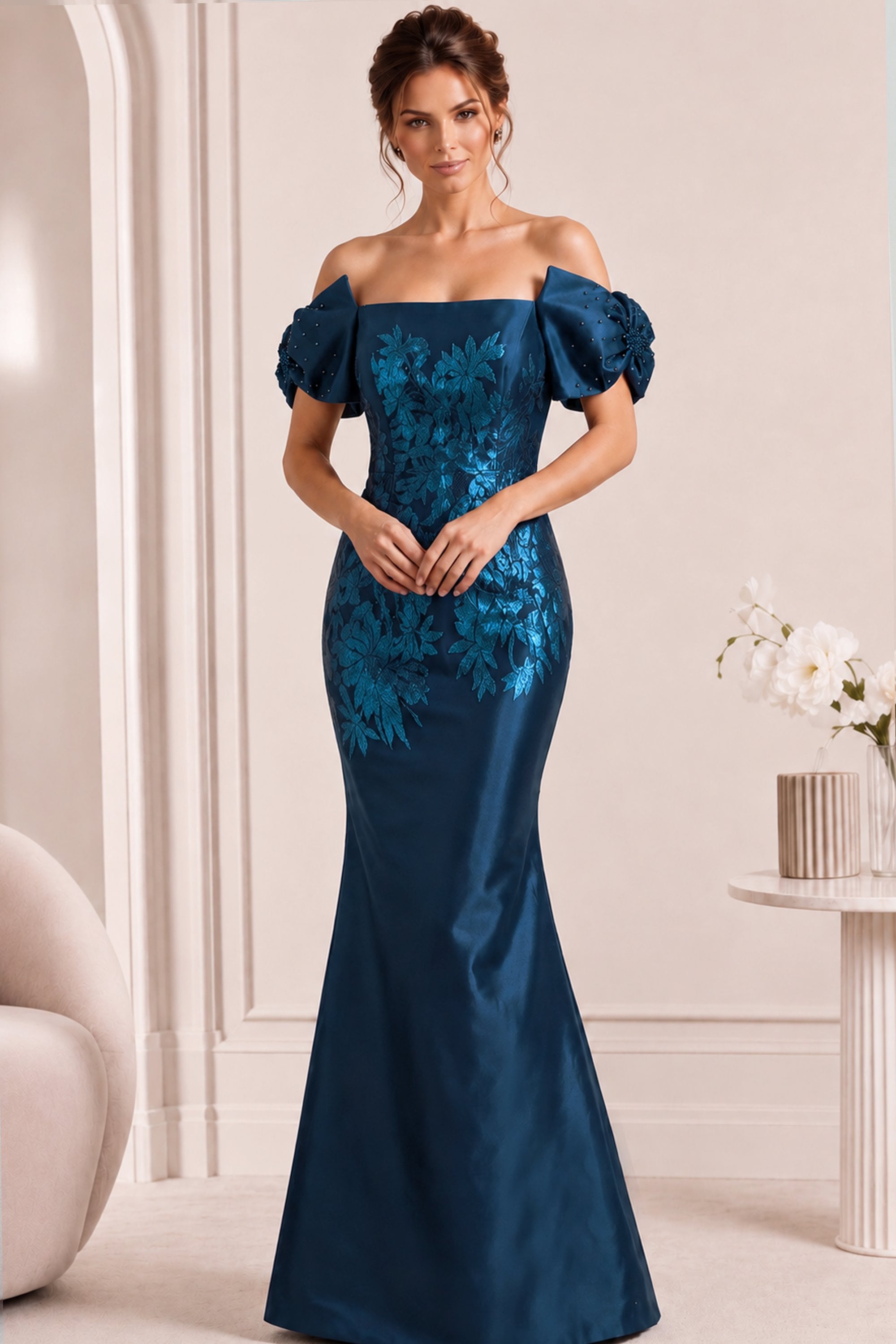 Jovani style 45579 in blue