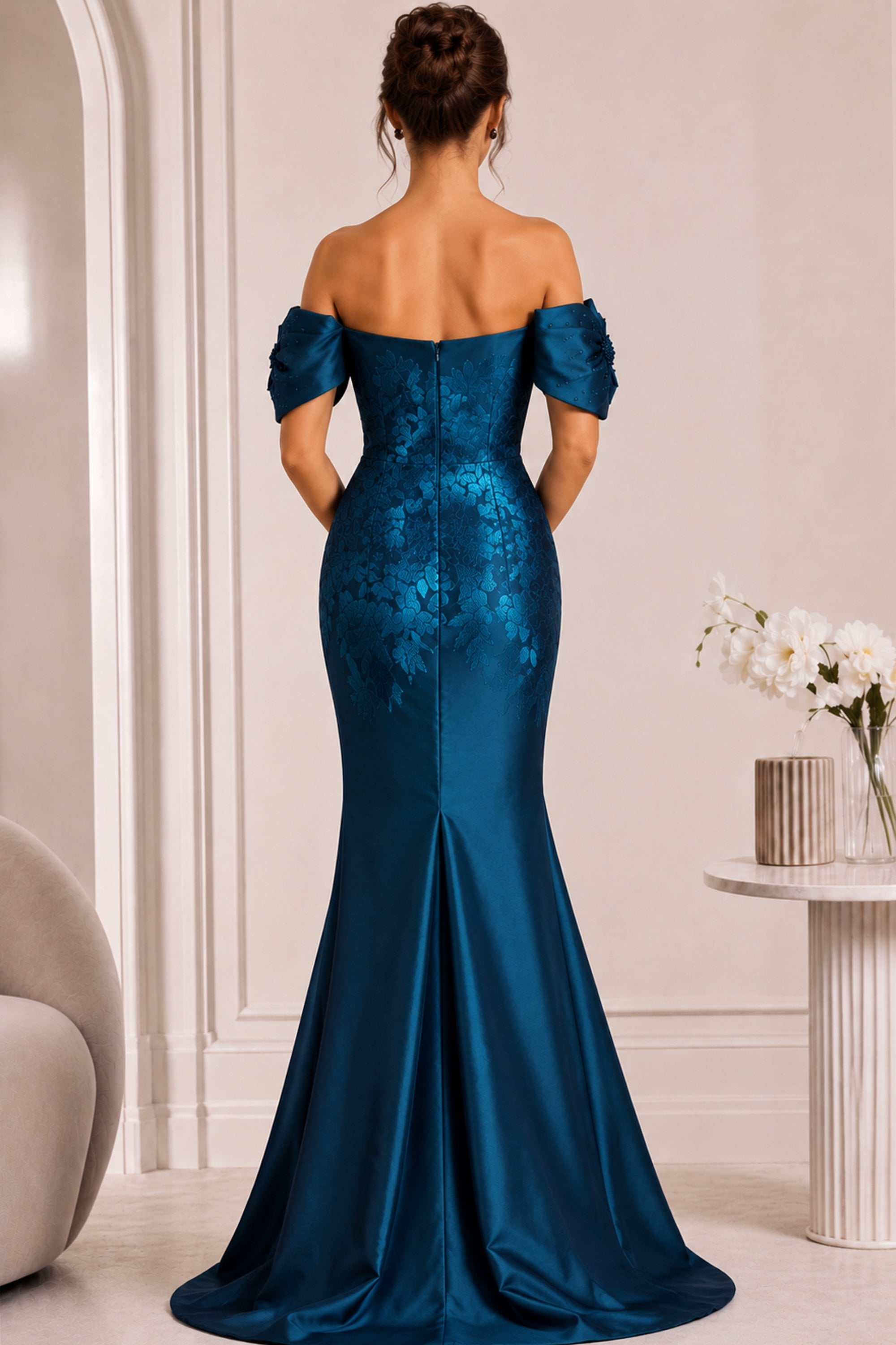 Jovani style 45579 in blue