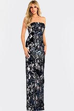 strapless sheath mother of the bride dress 46431