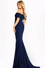off the shoulder fitted dress 46721