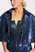 contemporary pantsuit with matching cape 46782