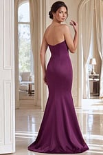 mermaid purple dress 47155