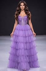 purple corset bodice dress 47290
