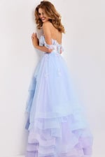 back of sheer puffy dress 47427