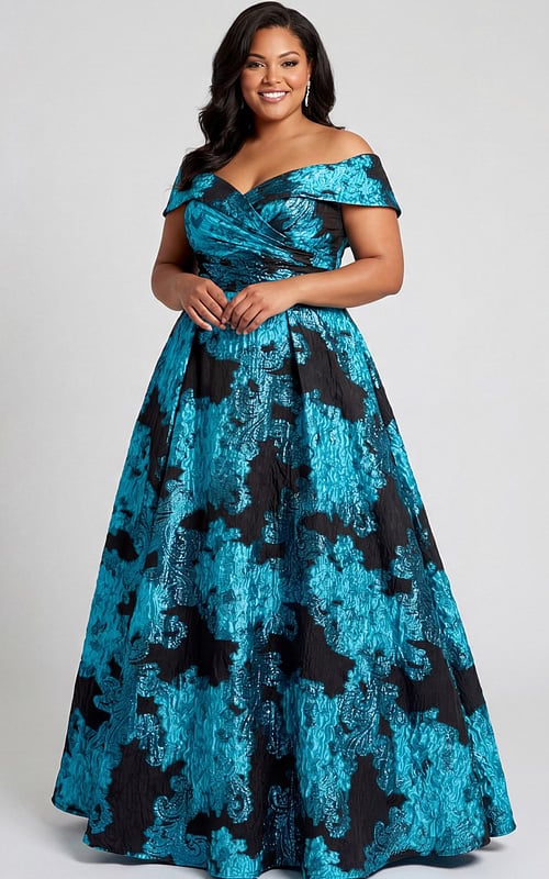 green emerald velvet dress Jovani - 40765