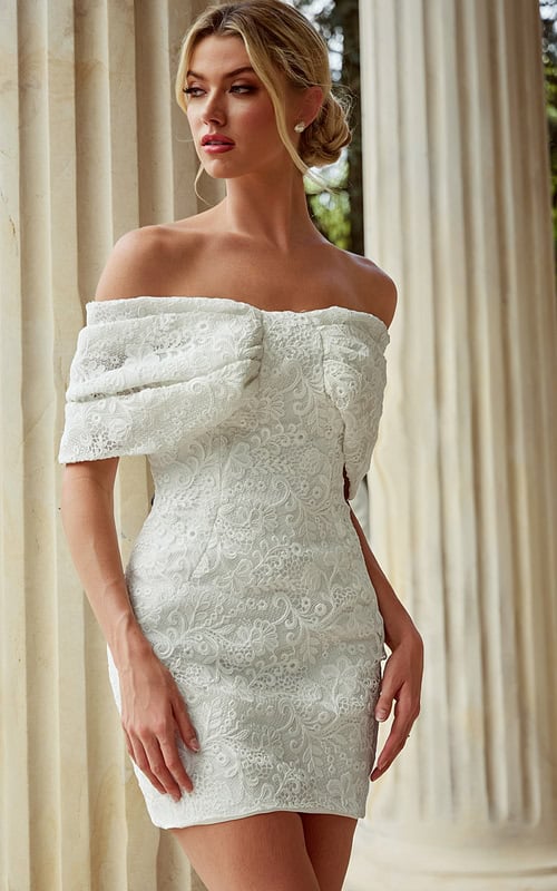 off the shoulder dress 47659