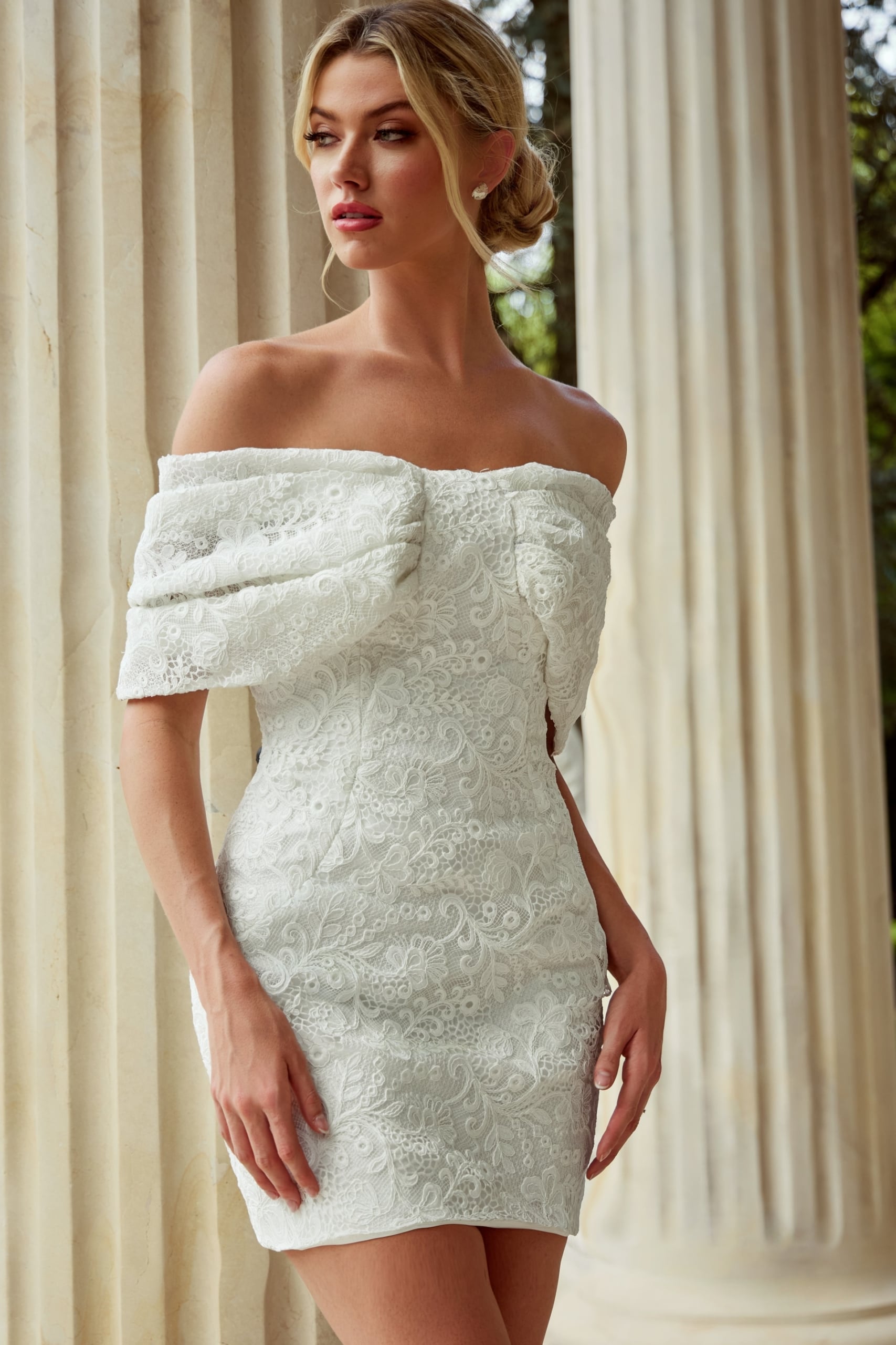 off the shoulder dress 47659