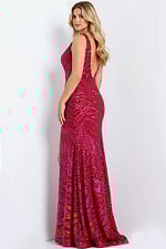 v back embellished dress 47682