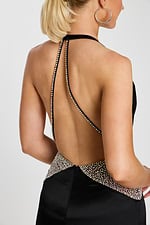 backless embellished jumpsuit 47720