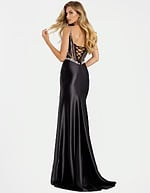 black corset dress 47849
