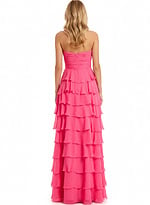 back of layered dress