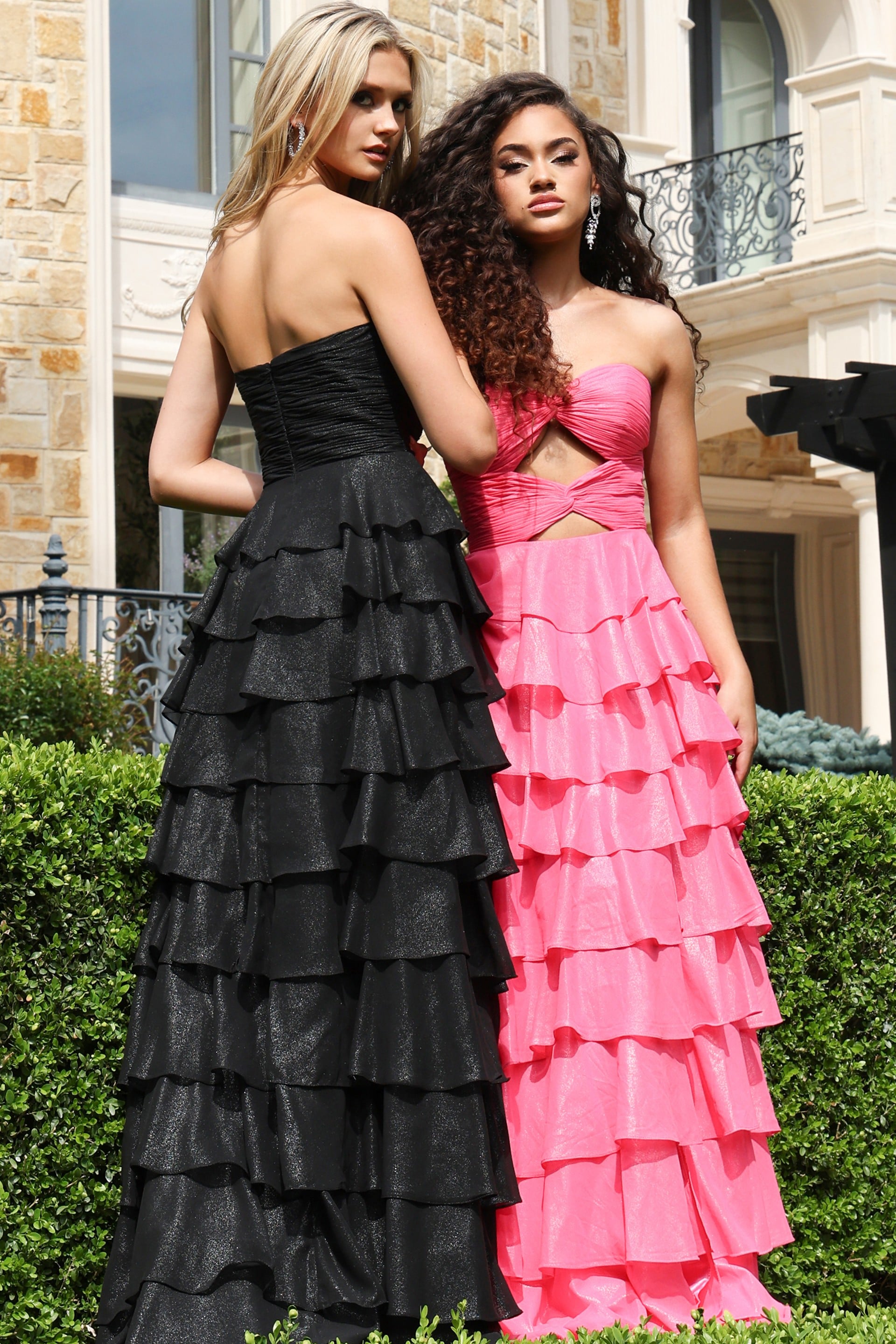 pink strapless maxi dress Panama Strapless Maxi Dress Hot Pink