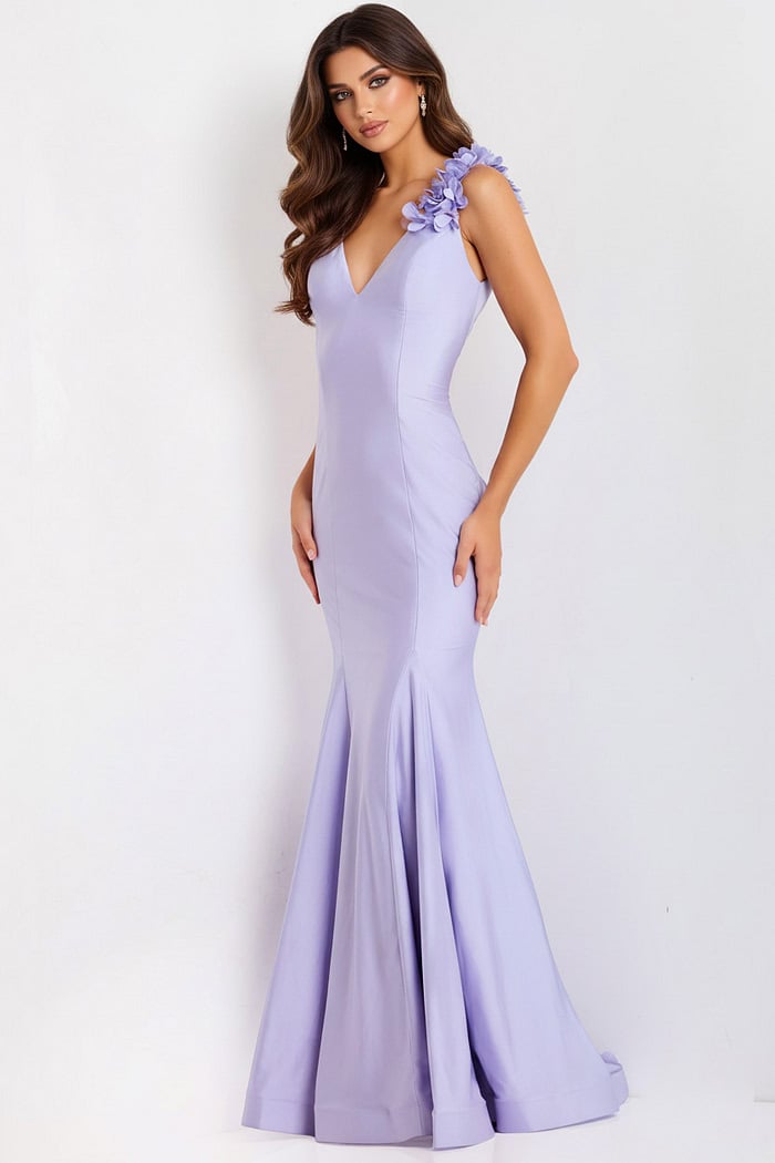 mermaid ruffled dress 48120