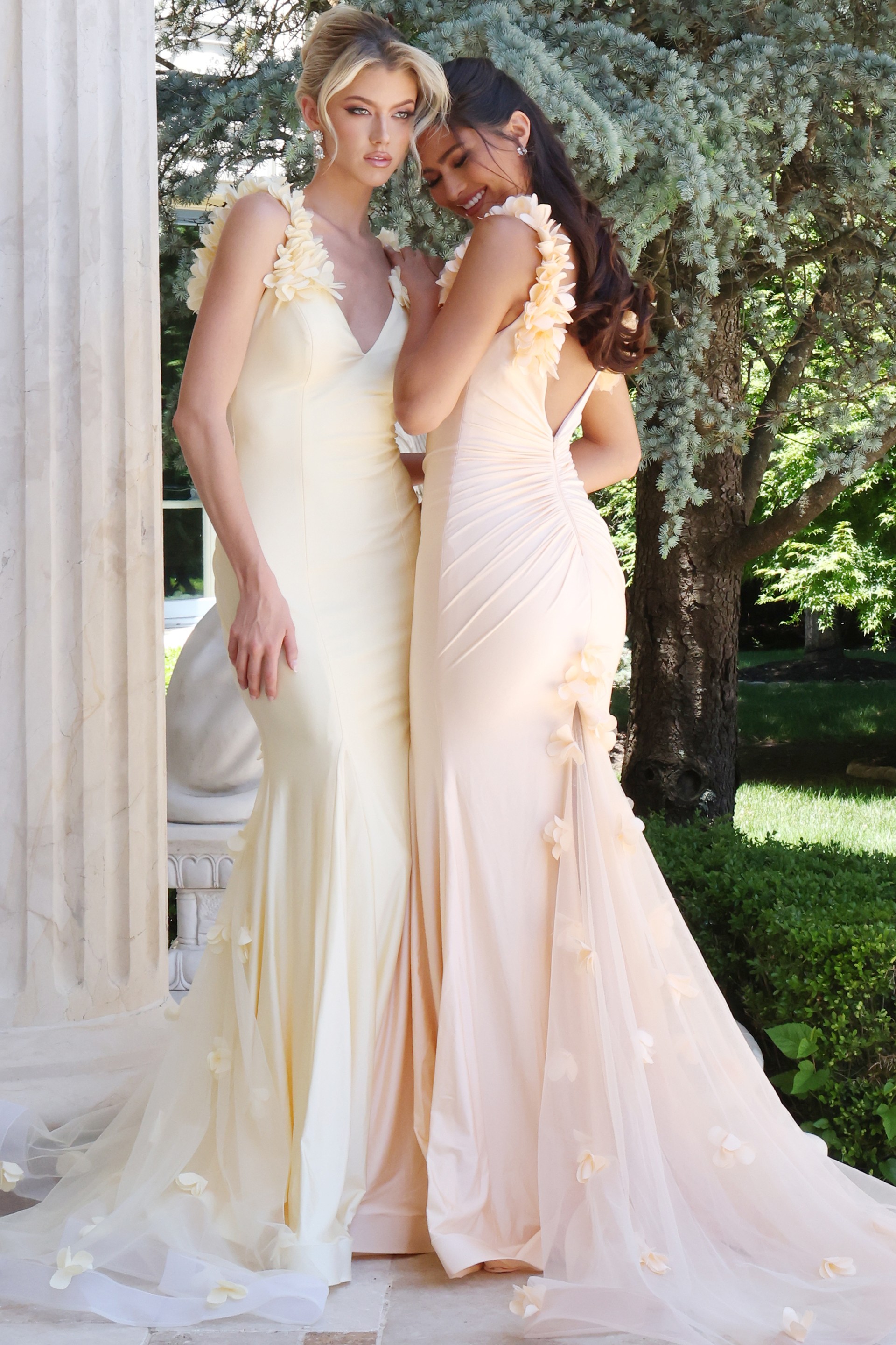 women mermaid dress Long Formal Sequin Strapless Mermaid Prom Dress by LaDivine CD0214