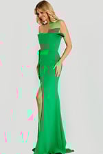 green evening dress 48204