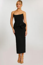 back of strapless dress 48208