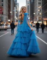 v back layered dress 48288