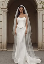 peplum white fitted dress 49077