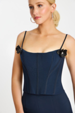 corset bodice floral strap jumpsuit 49139