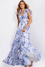 flowy floral dress 49143