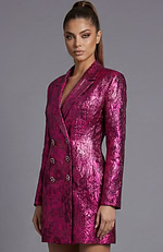 long sleeve jacket with front buttons 49166