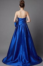 back of royal a line dress 49196